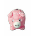Custom Plush Pig Coin Bank